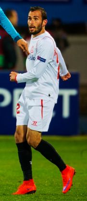 2015년 세비야에서 뛰고 있는 비달