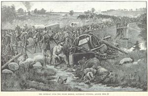 연합군이 전투 후 후퇴하다