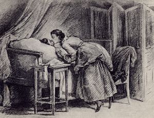 마샤와 표트르; 파벨 소콜로프의 삽화