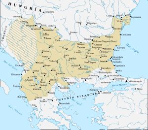 시메온 1세 치하의 불가리아 제국.