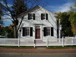 1851년에 지어진 손힐 빌리지 도서관