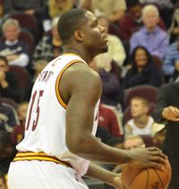 2013년 10월 캐벌리어스 소속으로 자유투를 시도하는 베넷