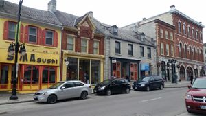 2016년 3월 프린세스 스트리트의 건축물