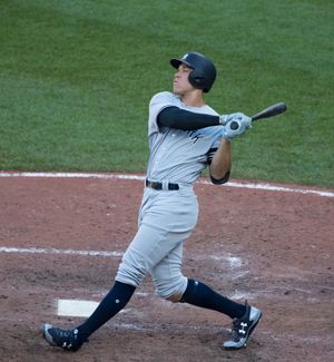 2017년 타석에 들어선 저지