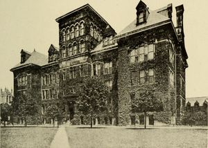 1916년 케이스 응용과학대학의 본관