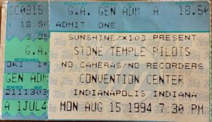 'Purple' 콘서트 투어 티켓, 1994