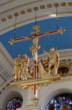 성공회 십자고상 (런던 세인트 메리 르 보우 교회)