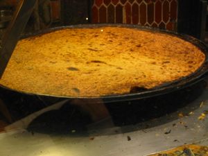 니스에서 만든 Socca (툴롱에서는 La Cade라고도 불림)