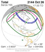 2144년 10월 26일 일식