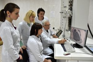 테르노필 국립 의과대학 교수들.