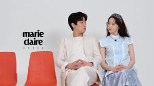 2021년 9월, 마리끌레르 코리아에서 영화 홍보 중인 박정민과 임윤아