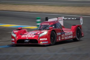 2015년 르망 24시에서 23번 닛산 GT-R LM 니스모