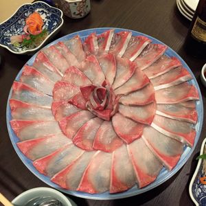 생 방어 (buri) 슬라이스