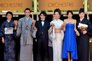 2014년 칸 영화제에서의 출연진과 제작진