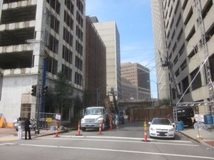 2013년 5월, 뉴올리언스 램파트 스트리트의 영화 세트장