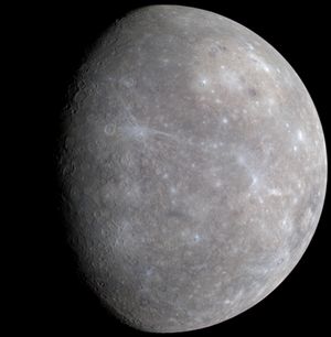 디스커버리호의 MESSENGER에 의한 수성