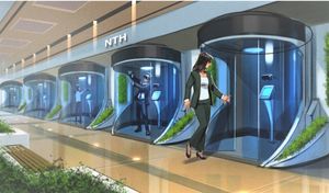 N계라고 불리는 가상 오피스 공간의 예