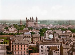 1900년경의 보름스
