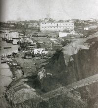 1888년 로사리오 항구 지역