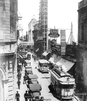 1963년까지 운영되었던 로사리오 노면 전차 네트워크