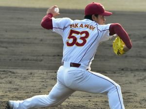 라쿠텐 시대(2017년 3월 4일 구라시키 마스캇 스타디움)