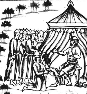 예르마크에게 공물을 바치는 보굴족