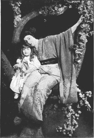 1917년 공연의 나비 부인과 아들 '비애'(돌로레)