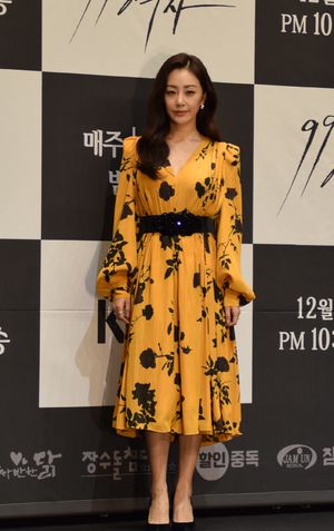 2019년 99억의 여자 제작 발표회에서의 오나라