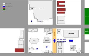 2013년 템플 스퀘어와 주변 지역