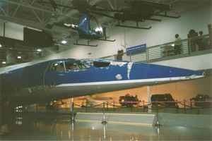 힐러 항공 박물관에 전시된 보잉 2707 모형