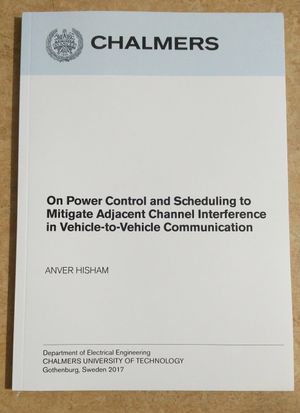 스웨덴의 석사 학위 논문 표지