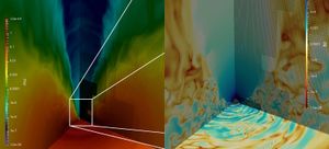 BHAC 코드를 사용하여 직교 적응형 메쉬를 사용한 블랙홀 강착에 대한 일반 상대론적 자기 유체역학적 포트란 시뮬레이션