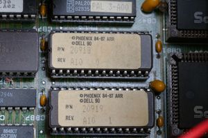 칩을 교체하여 업데이트된 Dell 310의 BIOS 칩