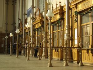 뉴가티 기차역(Budapest Nyugati railway station)의 매표소, 부다페스트, 헝가리