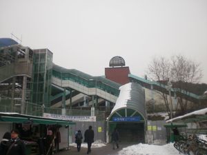 선상역의 예 (한대앞역 역사)