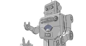 스케치 에지로 표현한 이미지