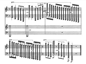 다이나믹 모션의 5개의 앙코르 (1917)의 Antinomy 악장의 피날레