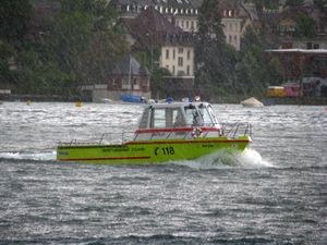 취리히호의 SAR 보트