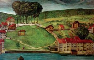 한스 로이 더 엘더 (15세기 말)가 그린 린덴호프와 시페