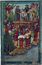 1513년 한스 발트만의 처형