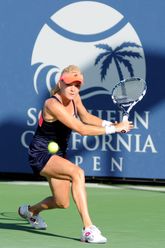 2013년 서던 캘리포니아 오픈 8강전에서 라드반스카