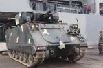 엘빗이 설계한 RWS를 탑재한 필리핀군의 M113A2
