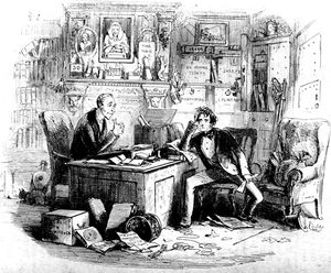 변호사와 의뢰인의 그림