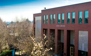 위에서 내려다본 에임스 도서관