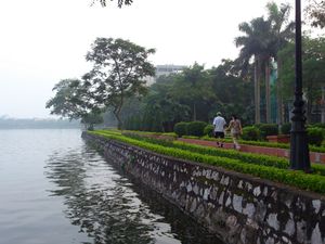 하이즈엉의 백당 호반