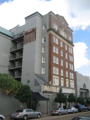 미시시피주, 내체즈에 있는 랜드마크 이올라 호텔의 풍손