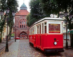 1910년에서 1959년 사이에 스웁스크에서 운행된 트램