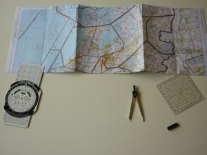 네덜란드 영공에서의 수동 항법