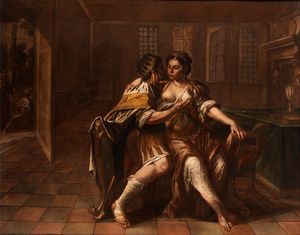 17세기 익명의 화가가 그린 다윗과 밧세바