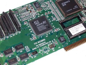 ATI Mach32 VLB 비디오 카드